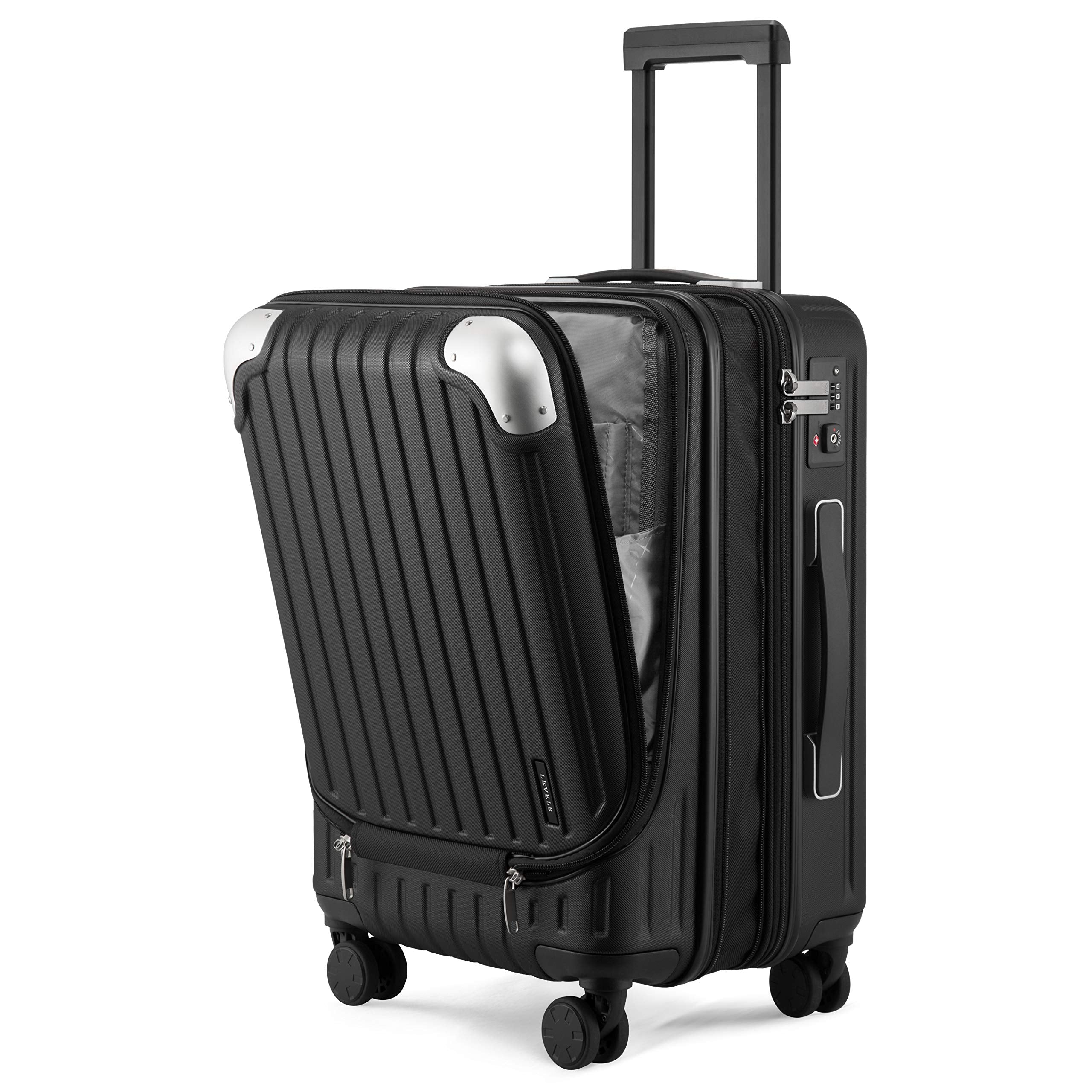 Grace 20-Inch Expandable Hardside Carry-On with Laptop Compartment