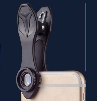 10-in-1 Smartphone Lens Kit with Fisheye and Macro Filters