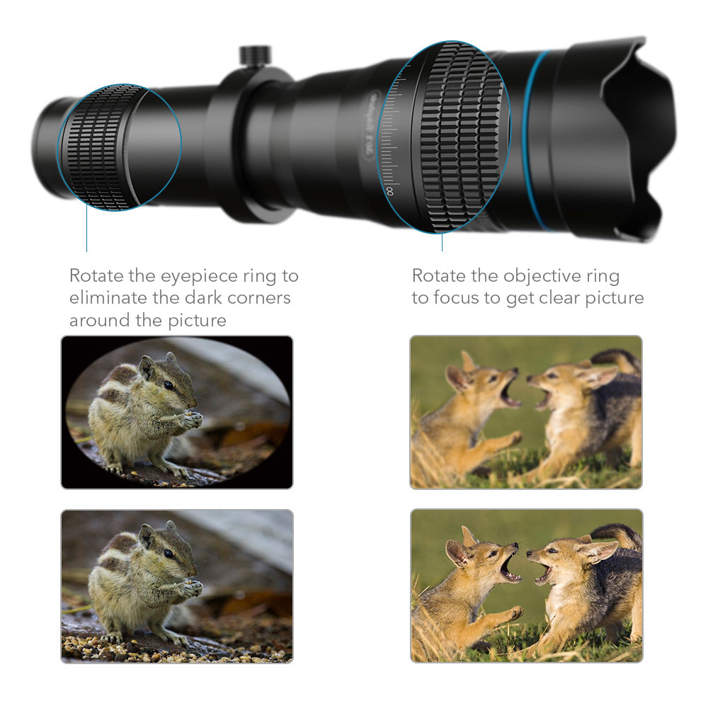 APEXEL 36X Telephoto Lens for Smartphones Universal