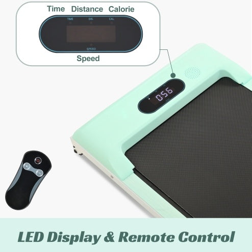 Under-Desk Walking Pad Treadmill, 2.5HP