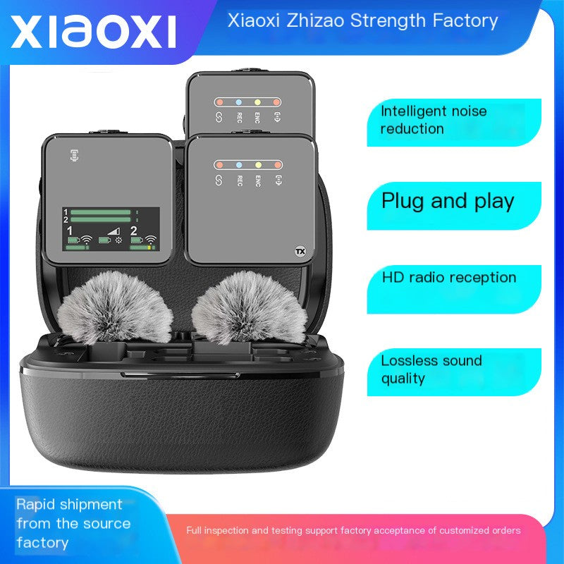 Wireless Lavalier Microphone for Live Streaming and KTV