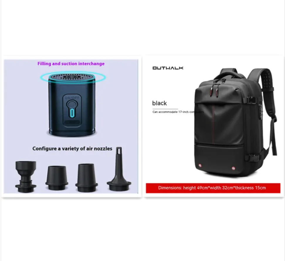 Wireless Electric Vacuum Compression Bag Pump