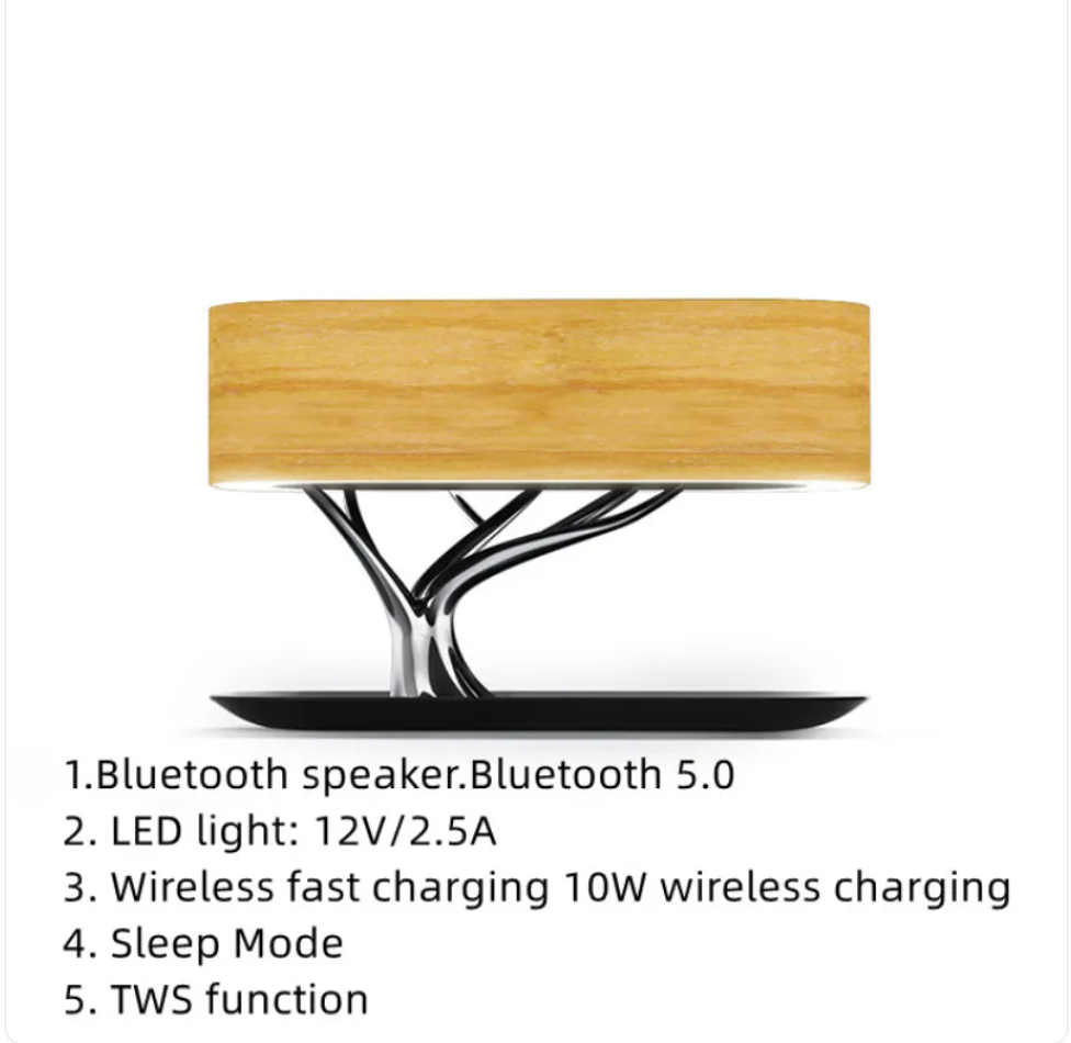 Bluetooth Tree Night Light Speaker
