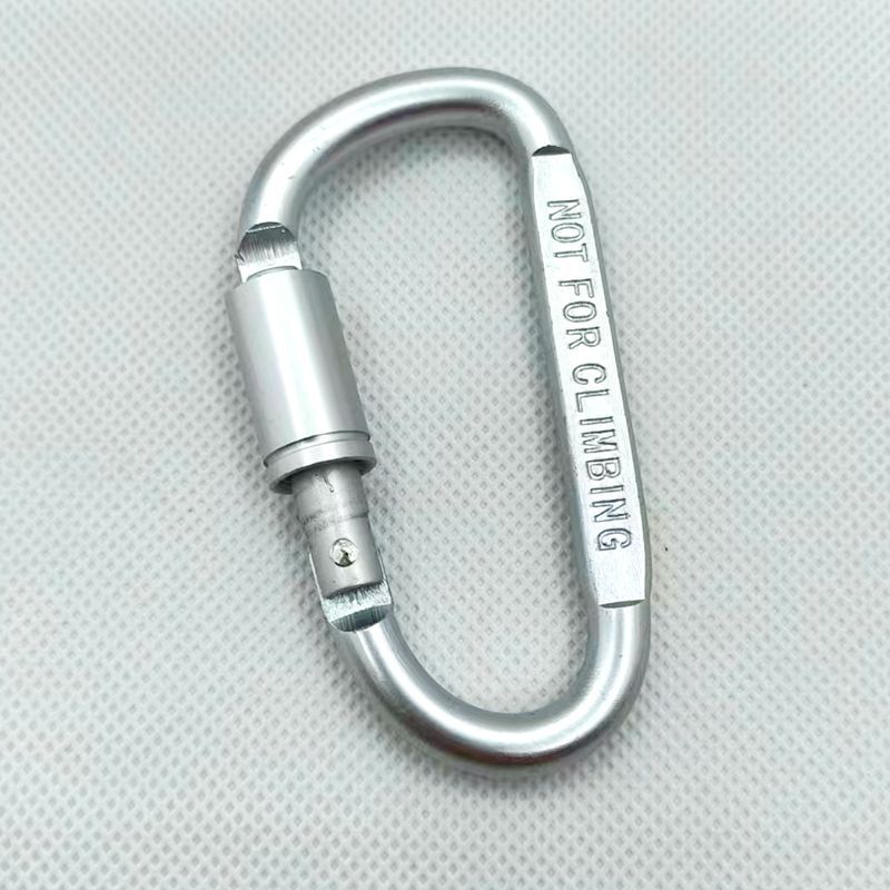 Factory Direct Thickened D Shaped Locking Carabiner