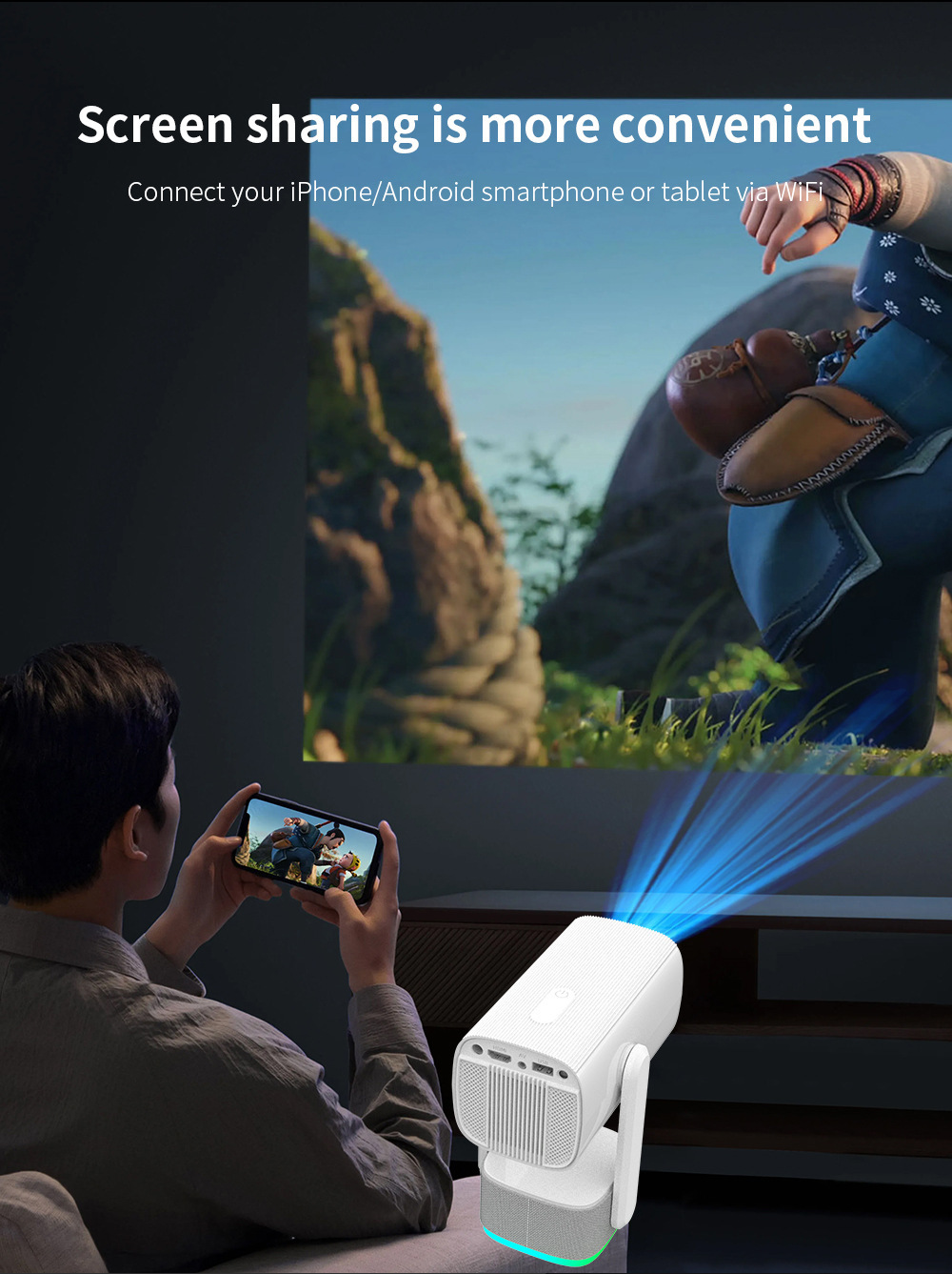 Home Theater PTZ Projector