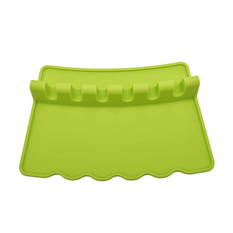 Food Grade Silicone Spoon Rest for Kitchen Utensils