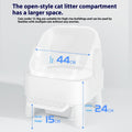 Oversized Automatic Self-Cleaning Litter Box