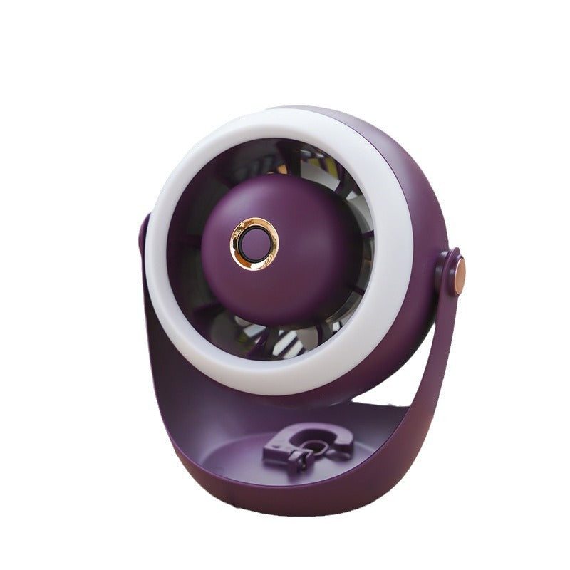 Wall-Mounted Outdoor Camping Light and USB Fan Combo