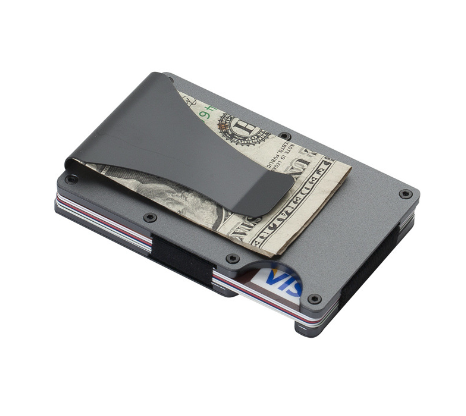 Card Holder, Wallet, Faux Magnetic Business Card Case