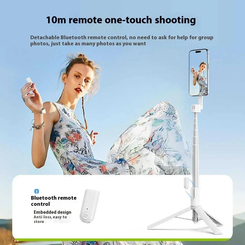 Selfie Stick Bluetooth with Magnetic Mobile Phone Mount