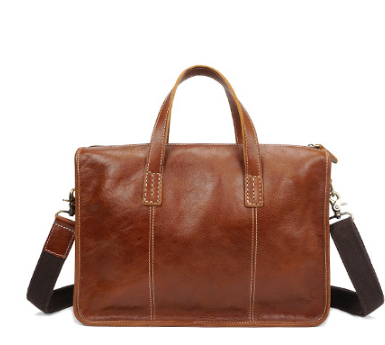 Vintage Leather Messenger Bag