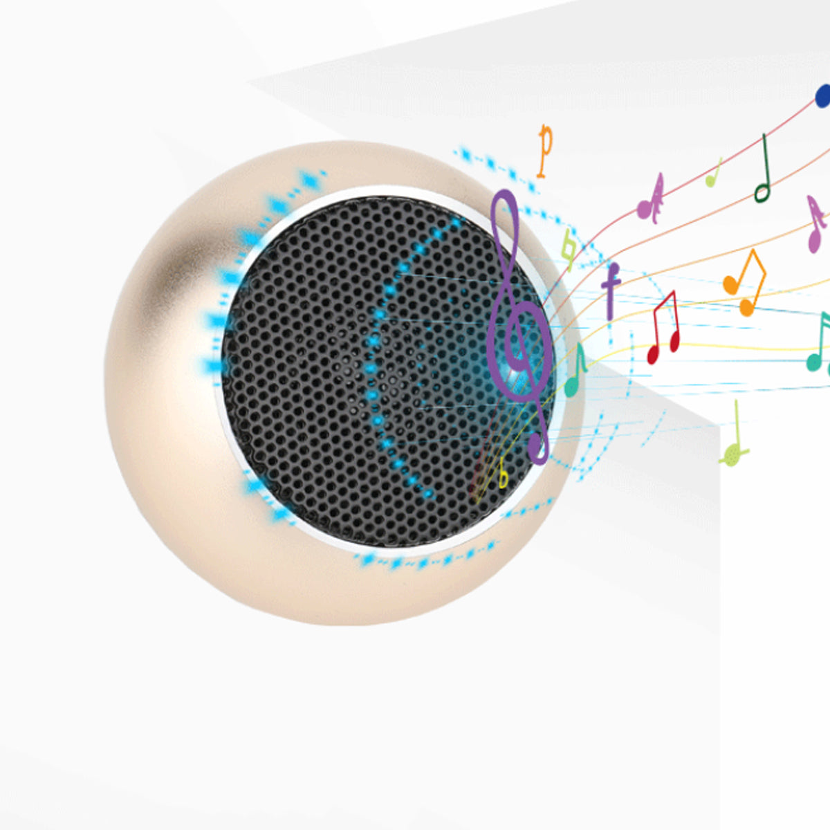 Multi Connect Mini Speakers in a Variety of Colors