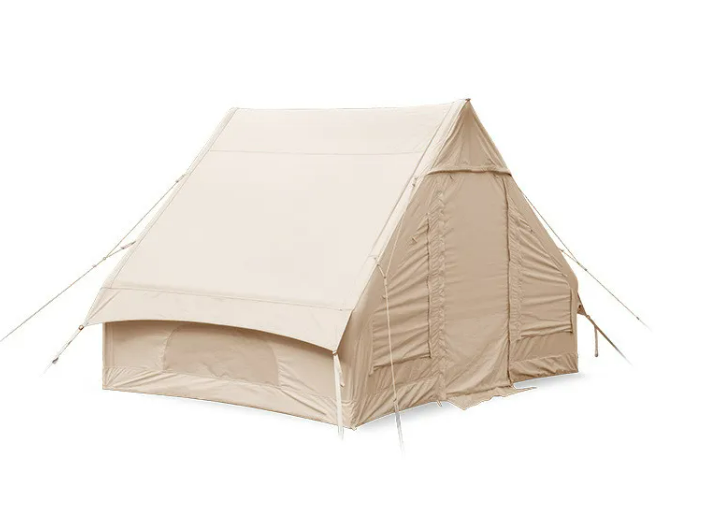 Cotton Canvas Inflatable Camping Tent