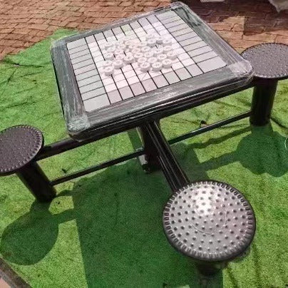 Outdoor Chess & Go Table