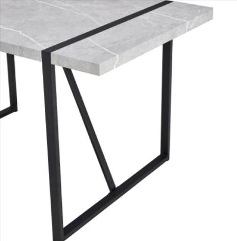 Modern 55" Rectangular Dining Table