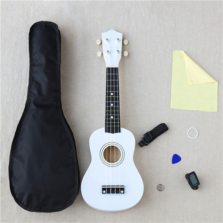 21-Inch Wooden Ukulele Acoustic Instrument
