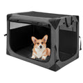 Collapsible Soft Dog Crate, 30-Inch, 3-Door