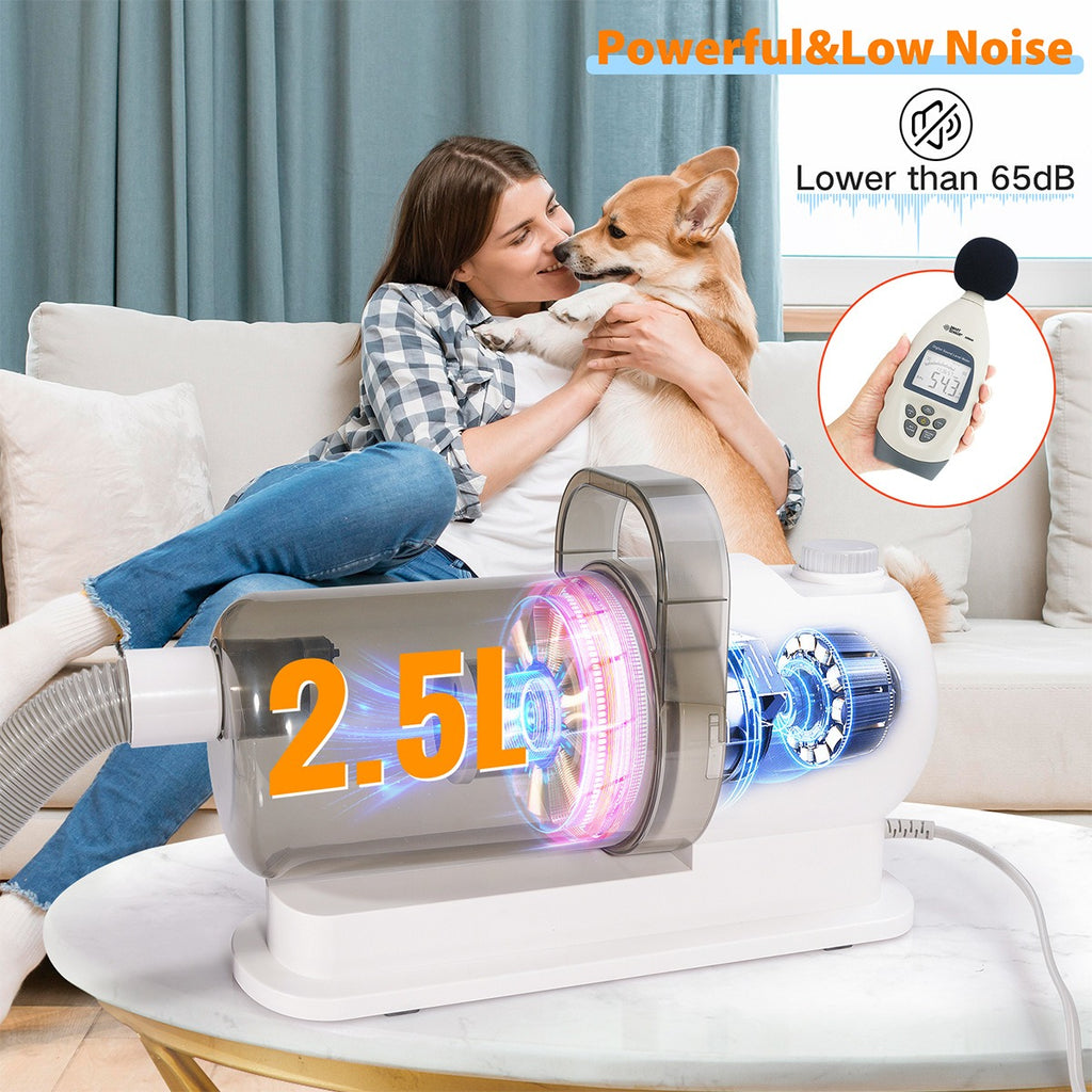 Pet Grooming Vacuum &amp; Trimmer