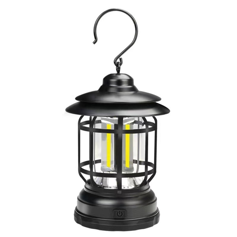 New Vintage Lantern Outdoor Camping Rechargeable Light