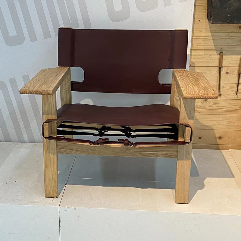 Spanish Wooden Lounge Chair