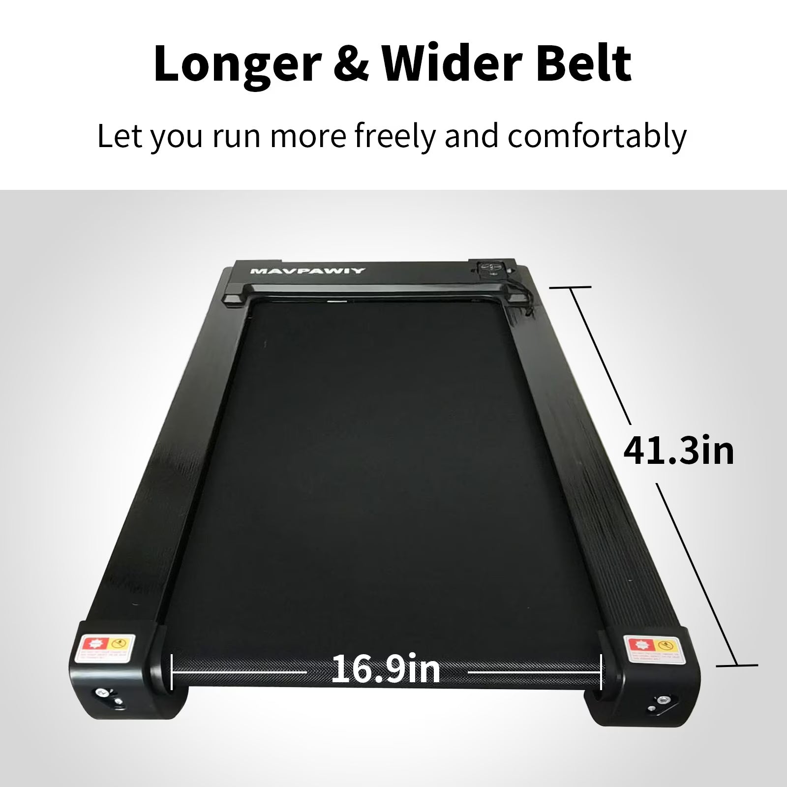Under-Desk Treadmill with Incline, 2.25HP