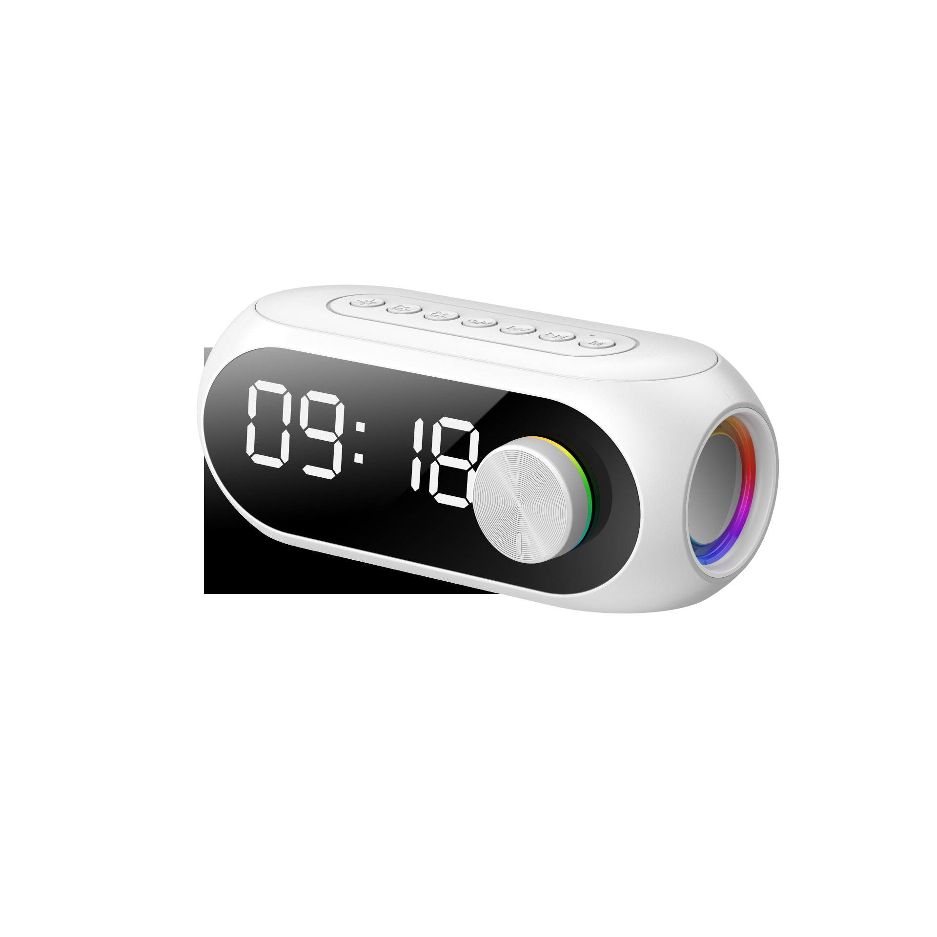 Wireless Mirror Clock Bluetooth Speaker