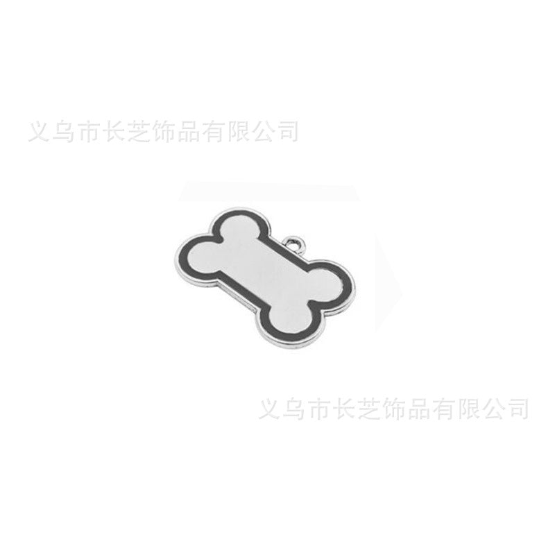 Medium Zinc Alloy Pet ID Tag for Dogs with Engraving
