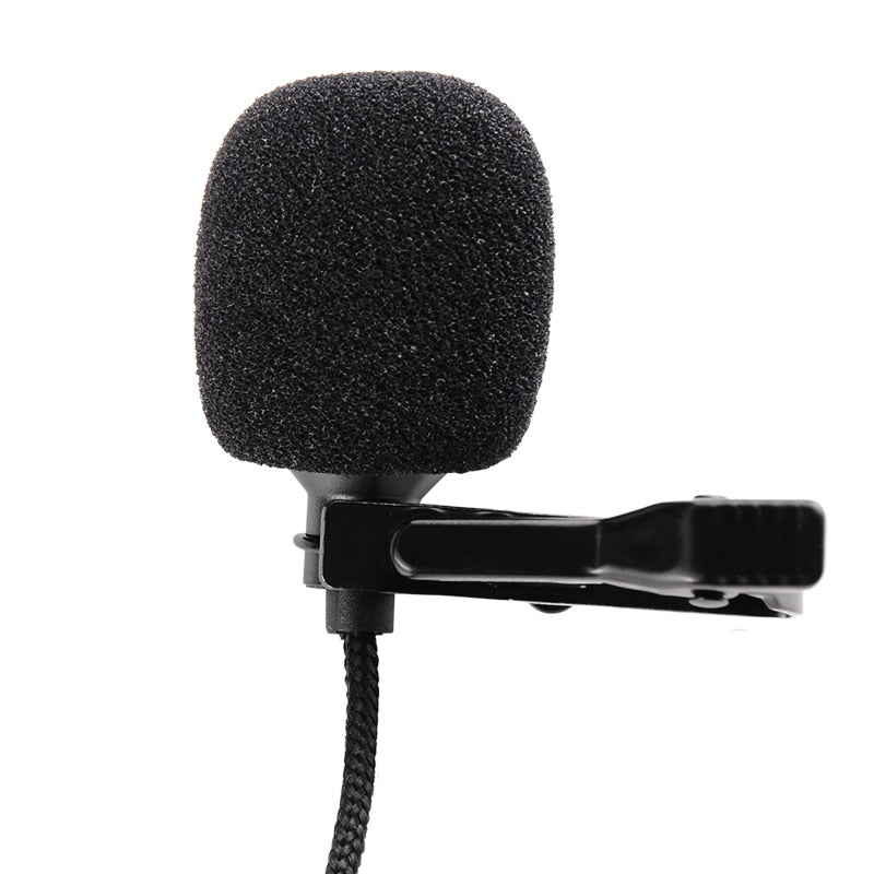 Lavalier Microphone with Headset and Mic Features