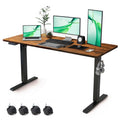 Electric Standing Desk with Memory Presets, One-Piece Top