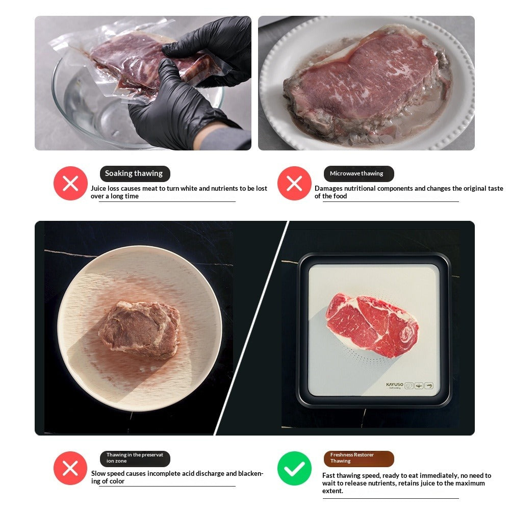 Meat & Seafood Defrosting Plate