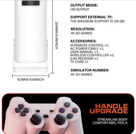 HD 4K Gaming Projector