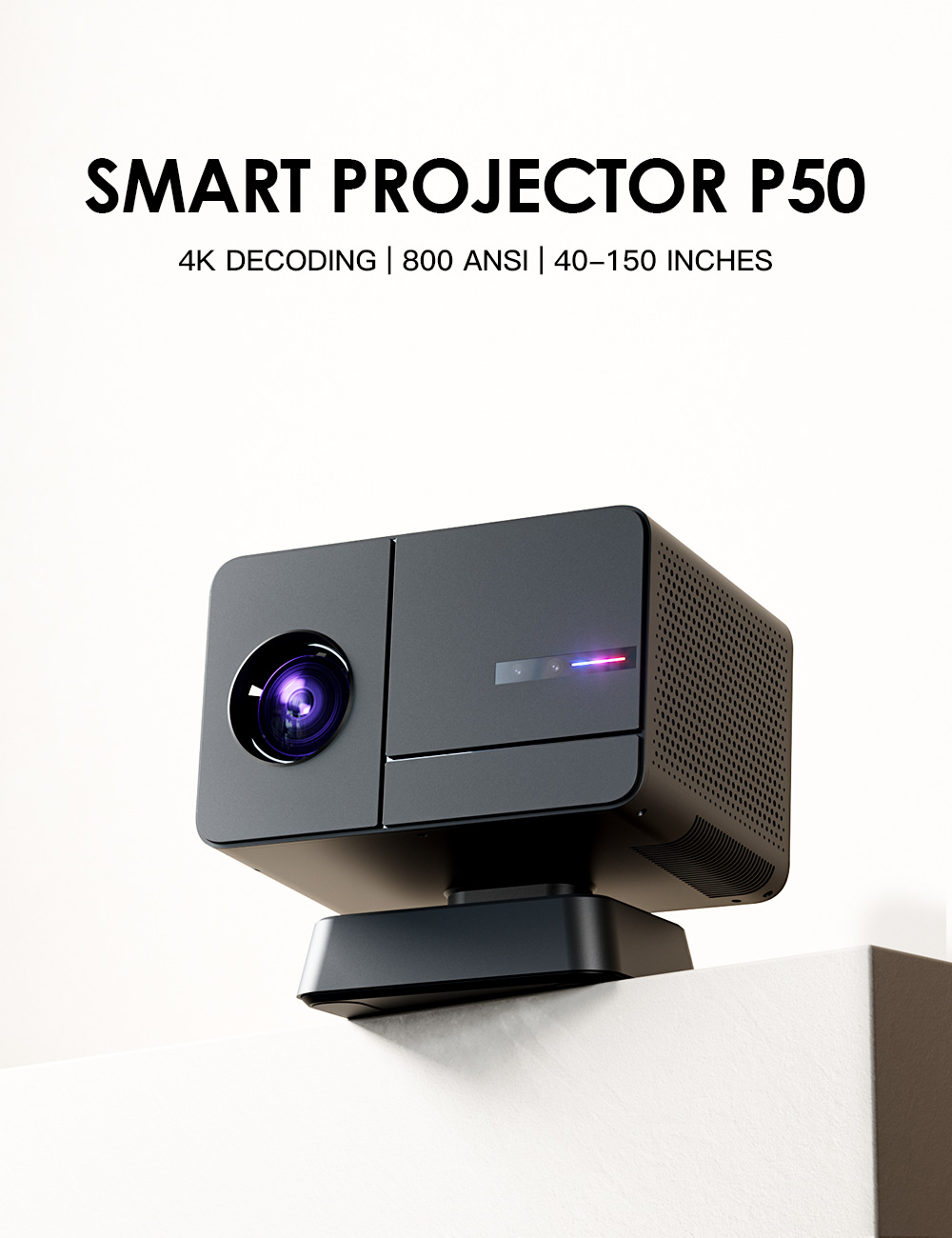 HD Auto Focus Home Living Room Projector