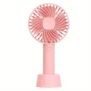 Quiet Portable Fan Handheld Rechargeable