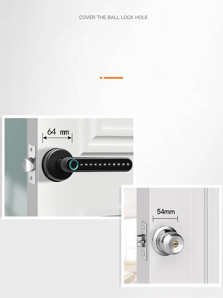 Indoor Fingerprint Smart Door Lock