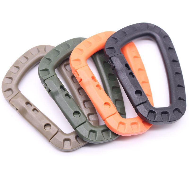 D-Type High-Quality Plastic Climbing Carabiner Hook
