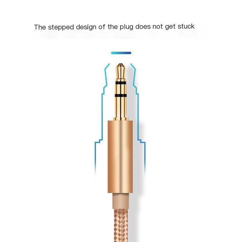 3.5mm AUX Audio Cable for Car and Home Speakers