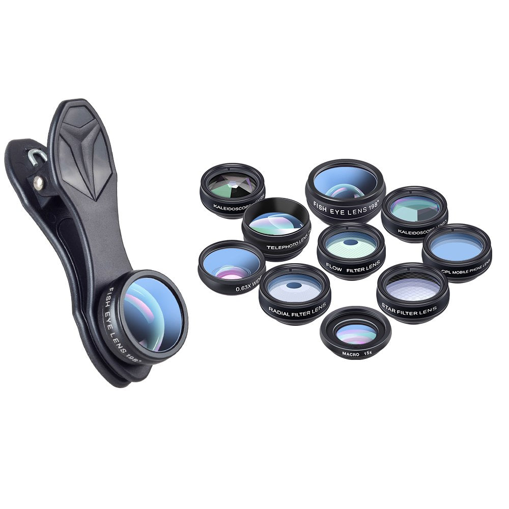 Universal Fisheye Wide Angle Macro Lens for Phones