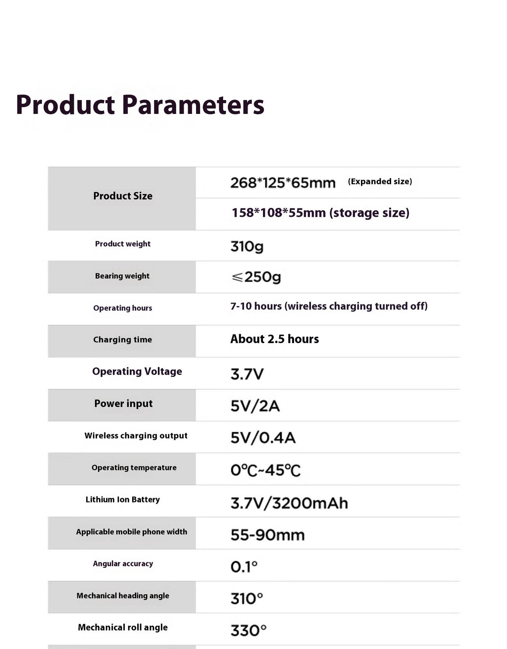 Mobile Phone Stabilizer