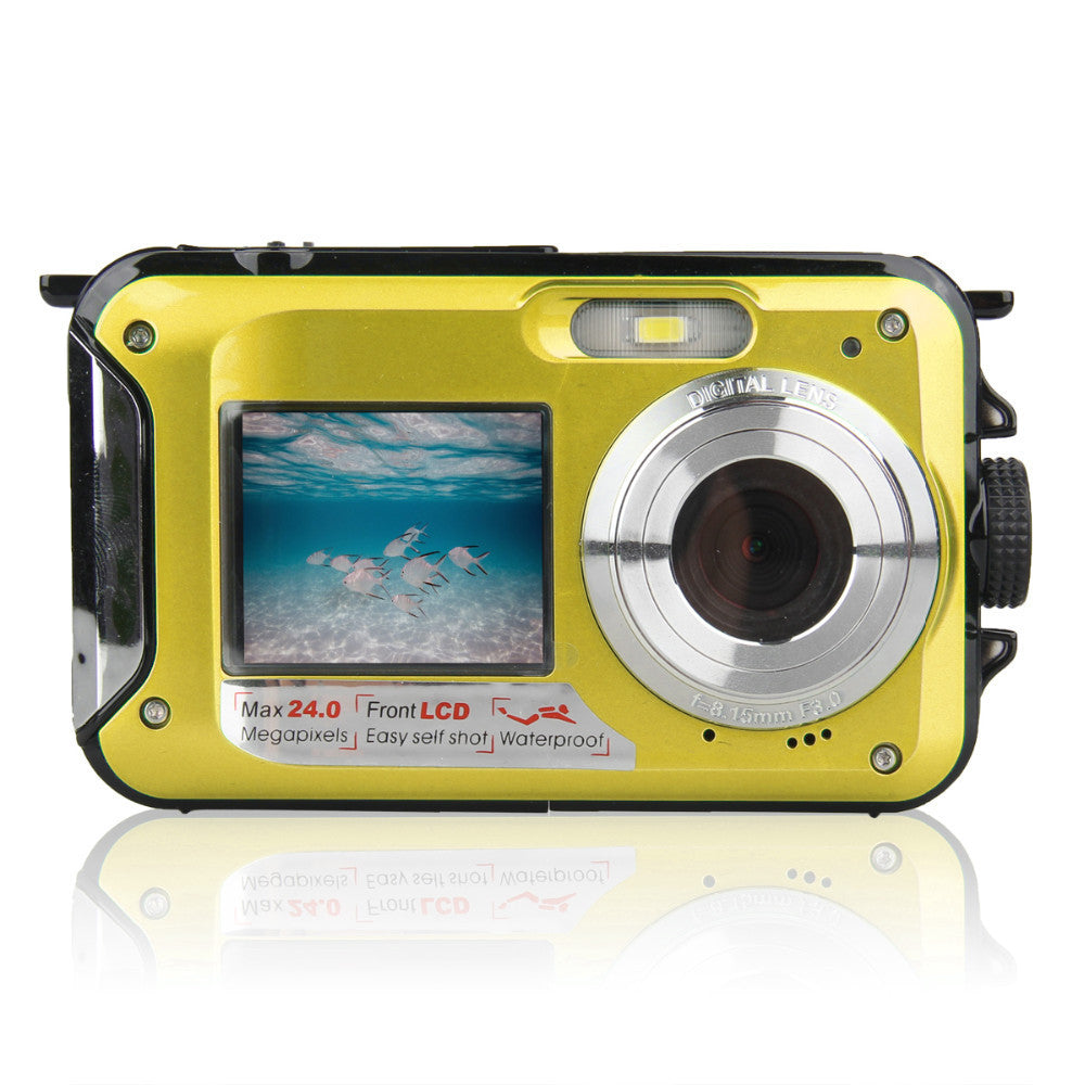 Dual-Screen Waterproof Digital Camera