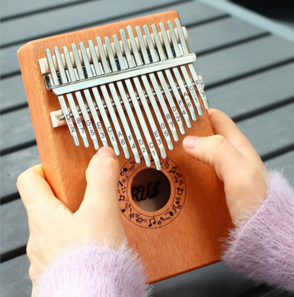 Kalimba Thumb Piano 17-Note Beginner Instrument