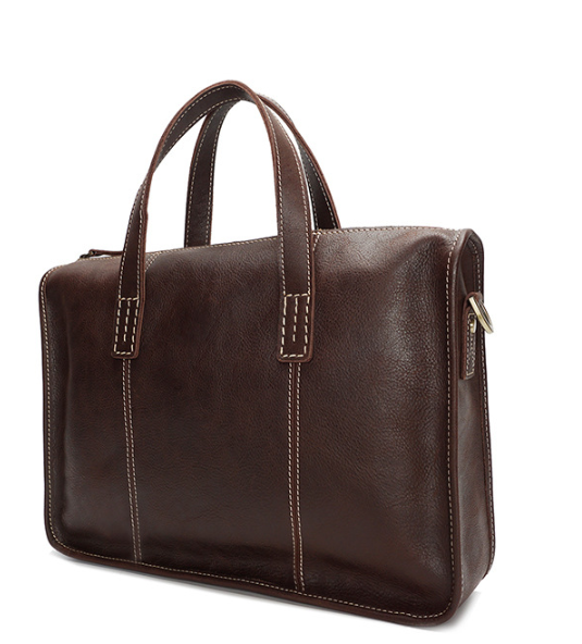 Vintage Leather Messenger Bag