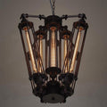 Eight-Head Branch Pendant Light, Loft Style