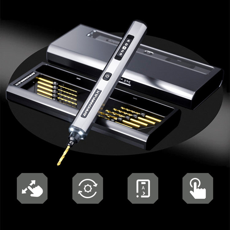 Rechargeable Mini Electric Drill Set