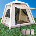 Inflatable 4-Season Camping Tent with Air Pump