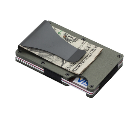 Card Holder, Wallet, Faux Magnetic Business Card Case