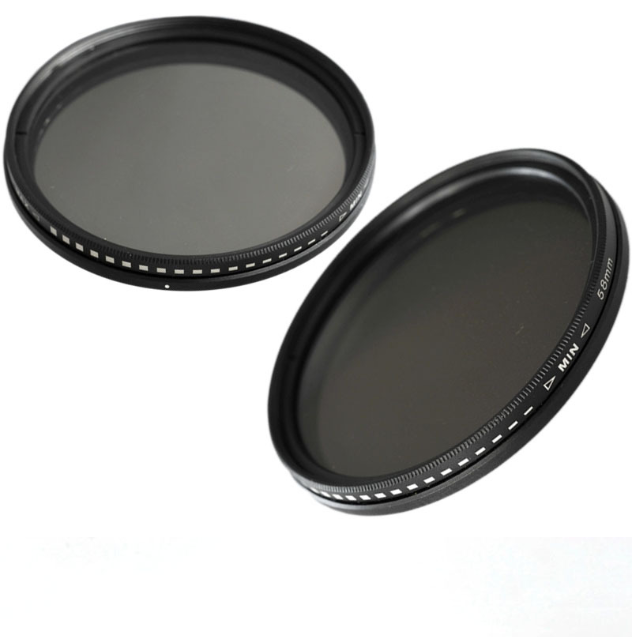 Adjustable ND Filter for Cameras Multi-Caliber