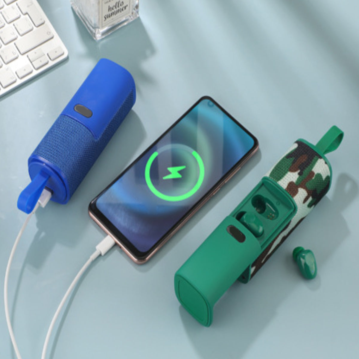 Triple Win 3-in-1 Earphone, Speaker and Power Bank