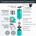 Aqua Sky Stainless Steel Conical Burr Manual Coffee Grinder