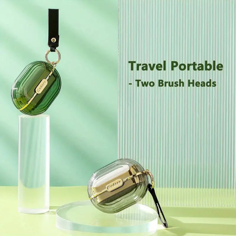 2-in-1 Portable Clothes and Lint Remover Brush
