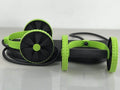Double Wheel Ab Roller with Resistance Bands